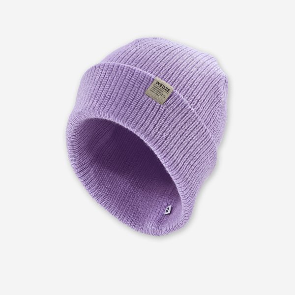 ADULT SKI HAT - FISHERMAN - PURPLE Online Sale