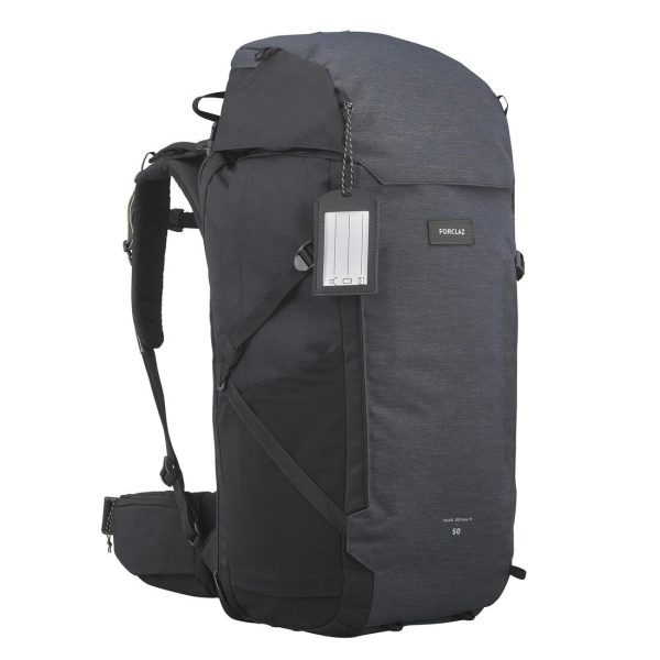 Men s Trekking Backpack Suitcase Opening 50+6L - Travel 900 Sale