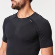 Men’s Breathable Running T-shirt - Kiprun Skincare Black Supply