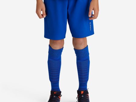 F500 Junior Football Shorts Blue Cheap