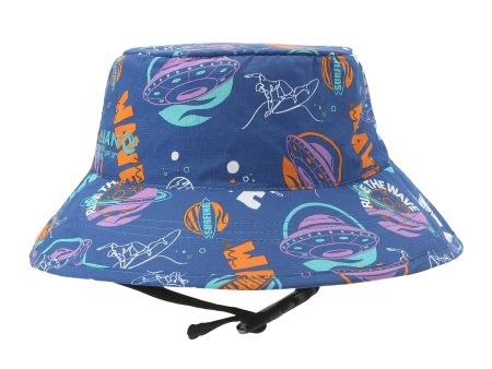 Surfing junior hat blue space Sale