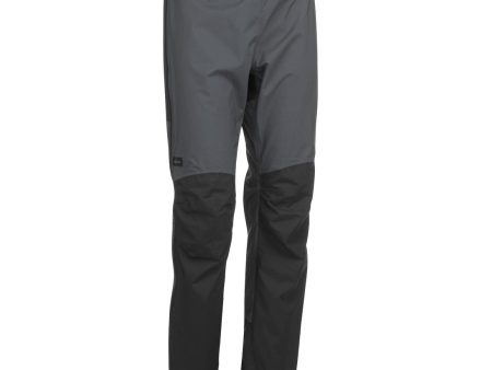 Men’s Mountain Trekking Overtrousers Waterproof - Trek 500 Dark Grey For Cheap