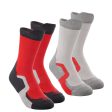 Kid s Hiking Socks High 2-pack - Crossrock Online now