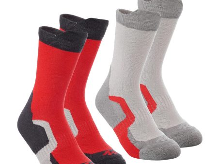 Kid s Hiking Socks High 2-pack - Crossrock Online now