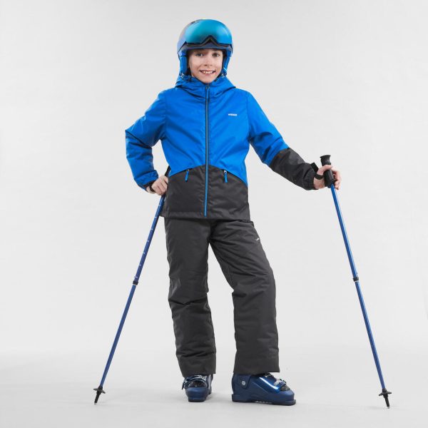 Kid s Ski Jacket - 100 Blue on Sale