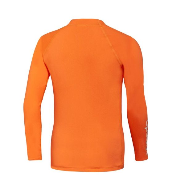 Speedo Boy s Orange Long Sleeve Rash Top Discount