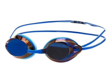 Speedo Opal Mirror Lenses Adult Swimming Goggles - Blue Fashion