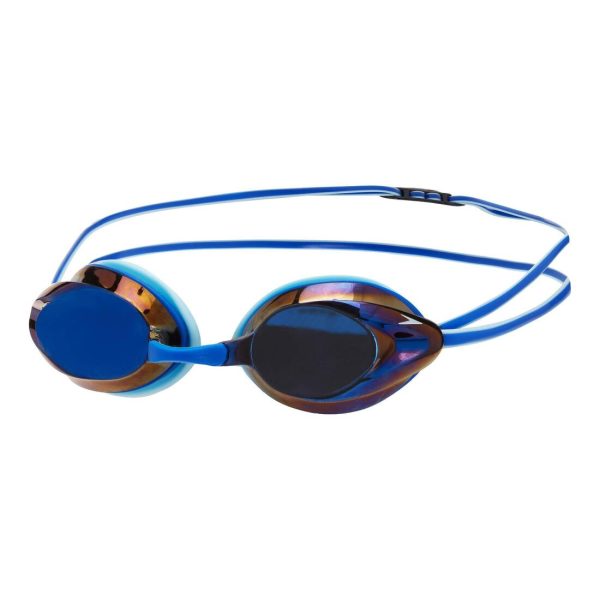 Speedo Opal Mirror Lenses Adult Swimming Goggles - Blue Fashion