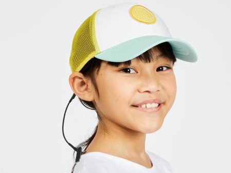 Kid s Boat Cap - Sailing 500 White Yellow Sale