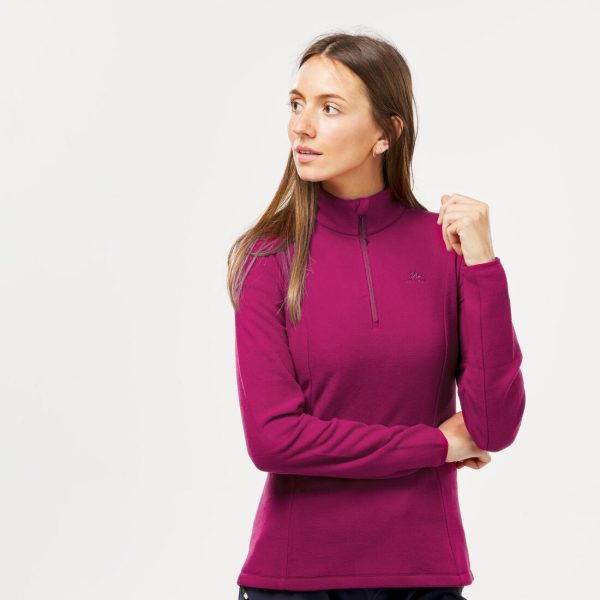 Women’s Hiking Fleece - MH100 Discount