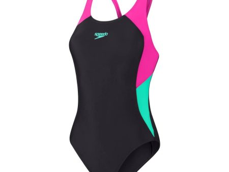 Speedo Women s Colourblock One-piece Muscleback Online