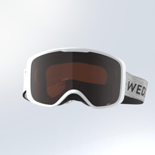 G100 I Kids Adult Skiing & Snowboarding Goggles - All Weather - White Online Sale