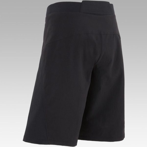 500 Kids  Mountain Bike Shorts - Black Fashion