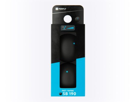 SB 190 Squash Ball 2-Pack - Blue Dot For Cheap