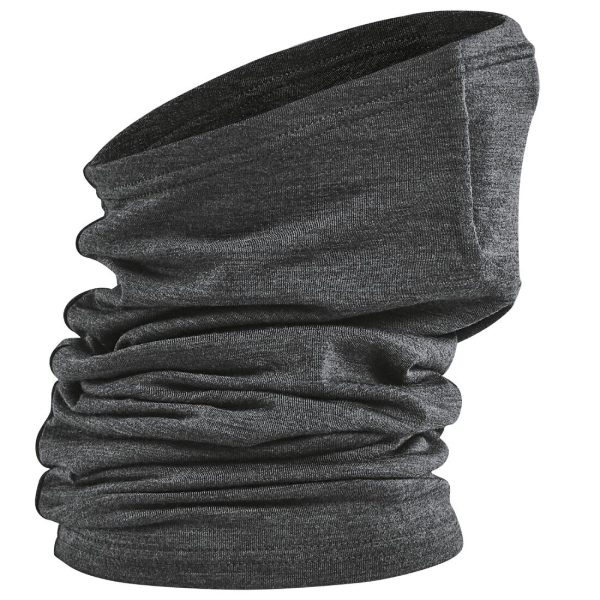 Multipurpose Road Cycling Neck Warmer - Merino Wool - Anthracite For Sale