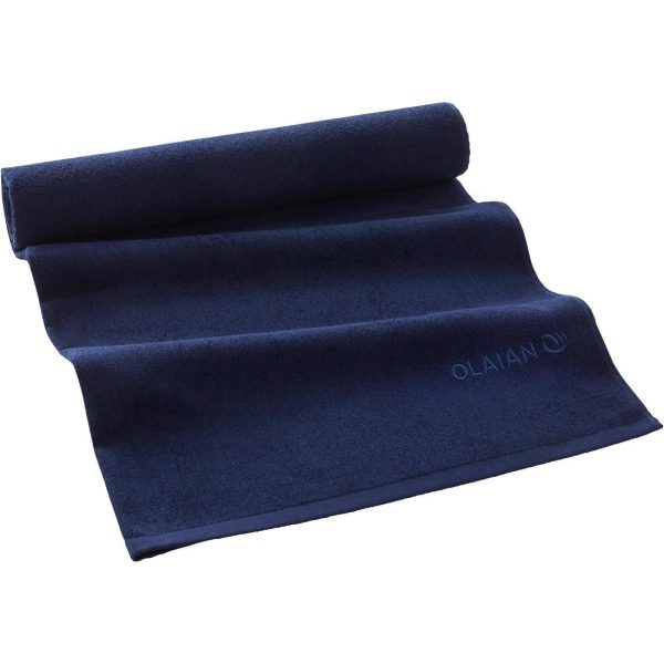 Basic Towel 145 x 85cm - Dark Blue Online Sale