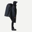 Hiking Rain Poncho 60L - MT500 Black on Sale