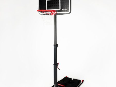 Basketball Hoop on Folding Stand Adjustable (2.4-3.05m) - B100 Easy Box For Sale