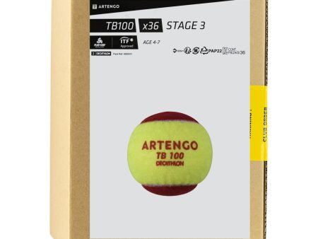 Tennis Ball TB100*36 - Red on Sale