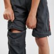 Boy s Hiking Pants 2 in 1 Convertible - MH 550 Fashion