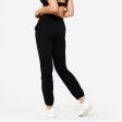 Women s Fitness Jogging Bottoms 100 - Black Online now