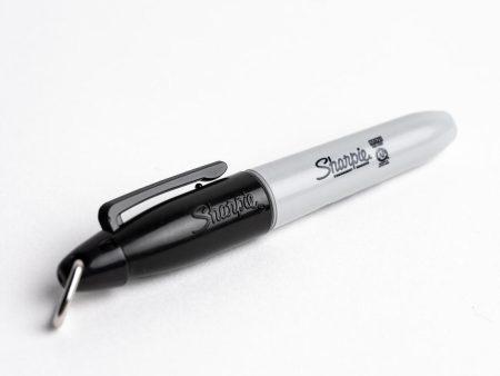 Ball marker pen - SHARPIE black Online now