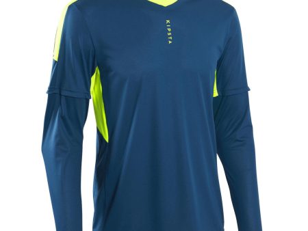 Adult Goalkeeper Shirt F500 - Blue Discount