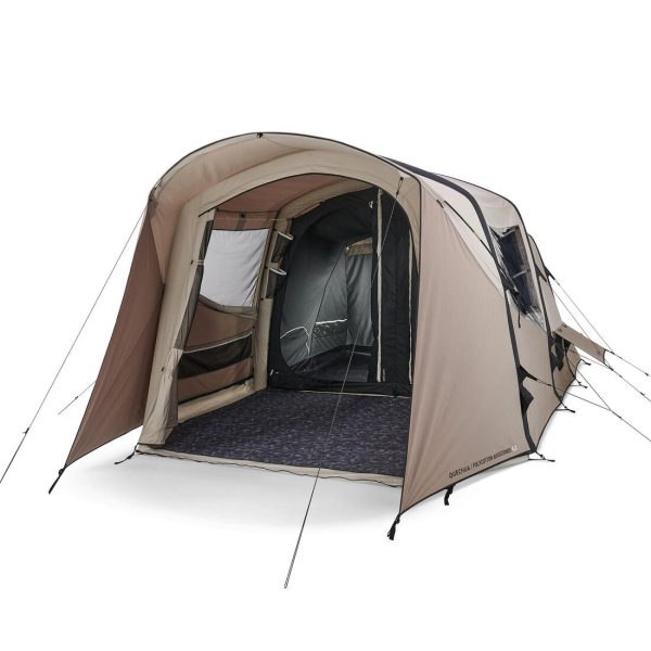 Inflatable Camping Tent Blackout Polycotton 4 Person 2 Bedrooms - AirSeconds 4.2 For Discount