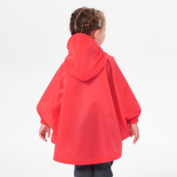 Kid s Hiking Poncho Waterproof Age 2-6 - MH 100 Hot on Sale