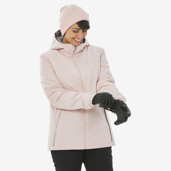 WOMEN’S SKI JACKET 100 - PINK Online Sale