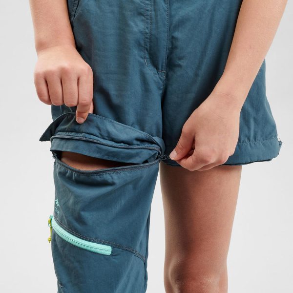 Kid s Hiking Pants Convertible - MH 550 Online