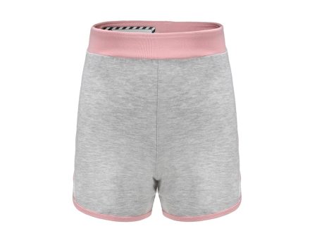 Kid s Baby Gym Shorts - 500 Light Grey Fashion