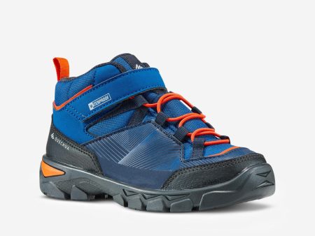 Quechua MH 120 Kid s Walking Shoes - Mid - Waterproof Online