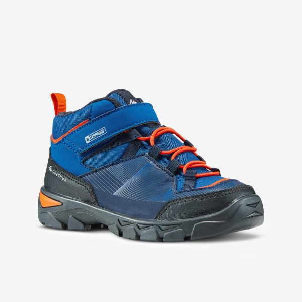 Quechua MH 120 Kid s Walking Shoes - Mid - Waterproof Online