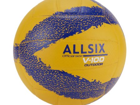 Outdoor Volleyball VBO100 - Yellow Blue Sale