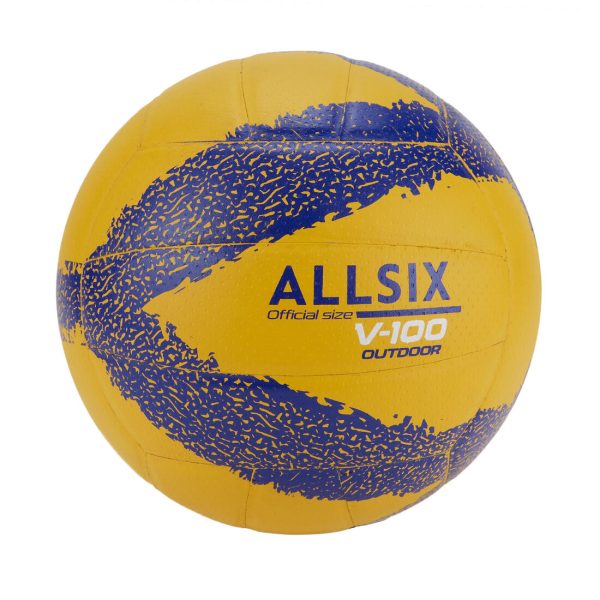 Outdoor Volleyball VBO100 - Yellow Blue Sale