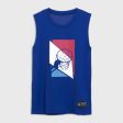 Kids  Sleeveless Basketball Jersey TS500 Fast Online now