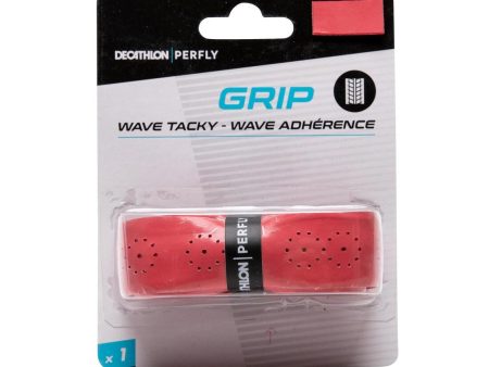 BADMINTON WAVE GRIP X 1 RED Sale