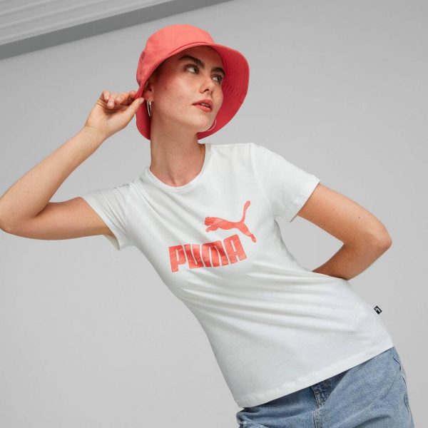 Puma Women s Ess+ Animal Logo T-Shirt For Cheap