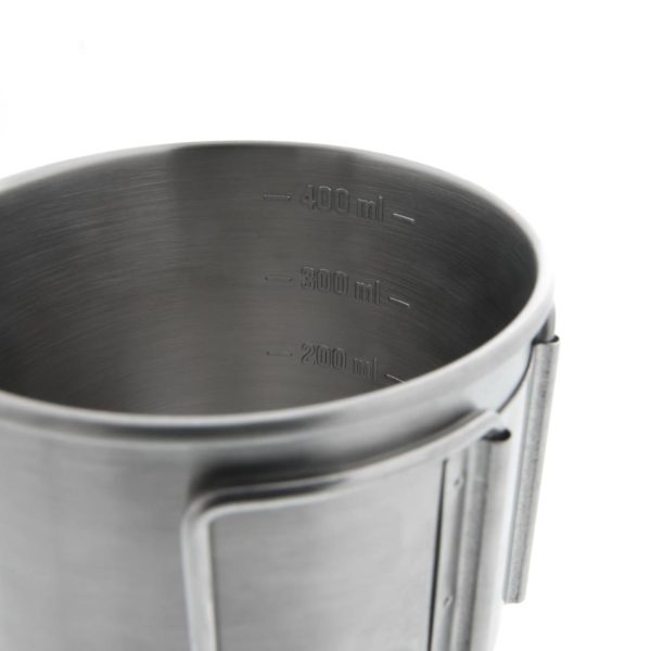 Stainless Steel Camping Mug 0.4L - MH 150 Cheap