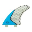 AQSS BLUE HONEYCOMB (5 FIN) Hot on Sale