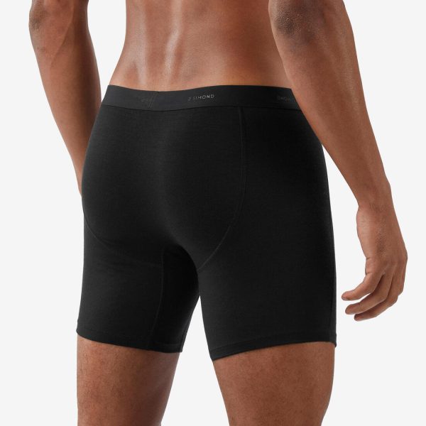 Men s Mountain Trekking Boxer Shorts Merino Wool - MT500 Cheap