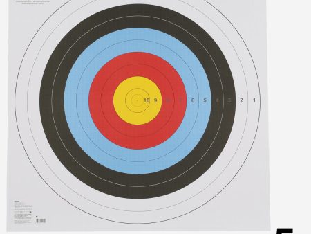 Archery Target Faces X5 (80x80cm) For Discount