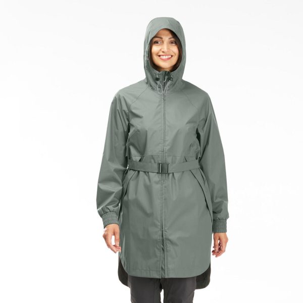 Women s Hiking Jacket Long Waterproof Online