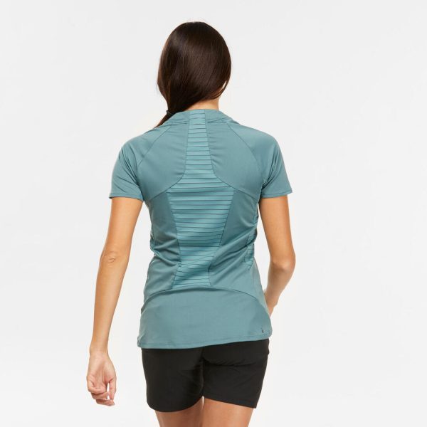 Women s Mountain Walking T-shirt Short-Sleeved - MH500 Online