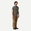 Men’s Trekking Shirt Short-sleeved Stretch - Travel 500 Grey Online Sale