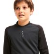 Kipsta T100 Kid s Football Sweatshirt - Black Online