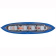 Inflatable Touring Kayak Drop Stitch Floor 2-4 Person - X100 Cheap