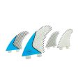 AQSS BLUE HONEYCOMB (5 FIN) Hot on Sale