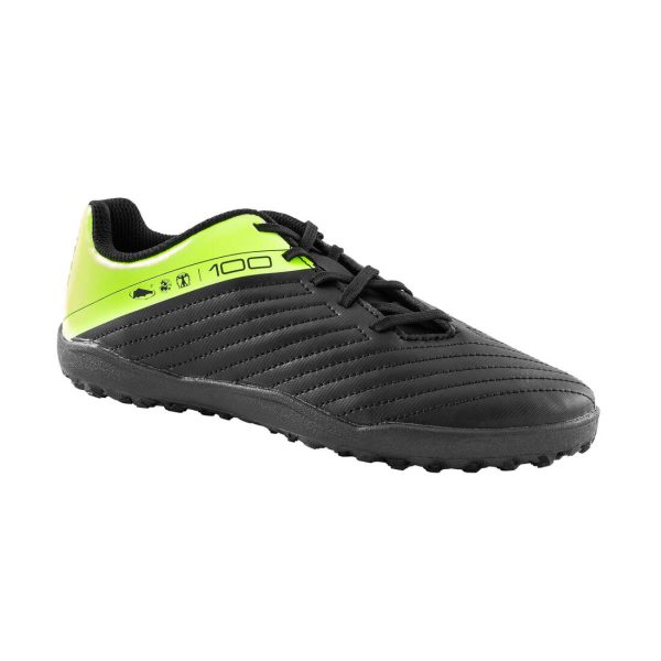 Hard Ground Football Boots Agility 100 HG - Black Yellow Supply